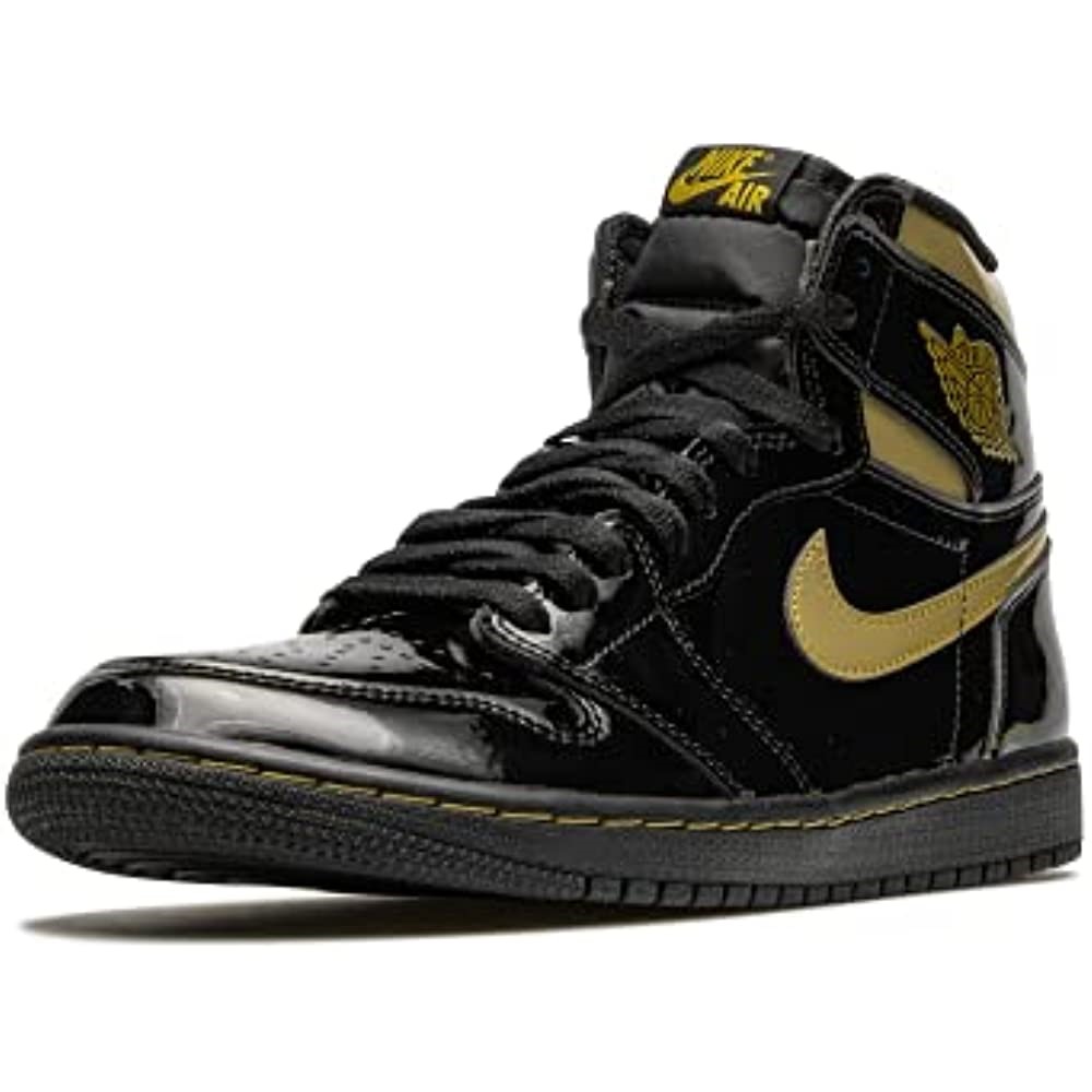 Homme Air Jordan 1 Retro High Og Noir-or Suisse