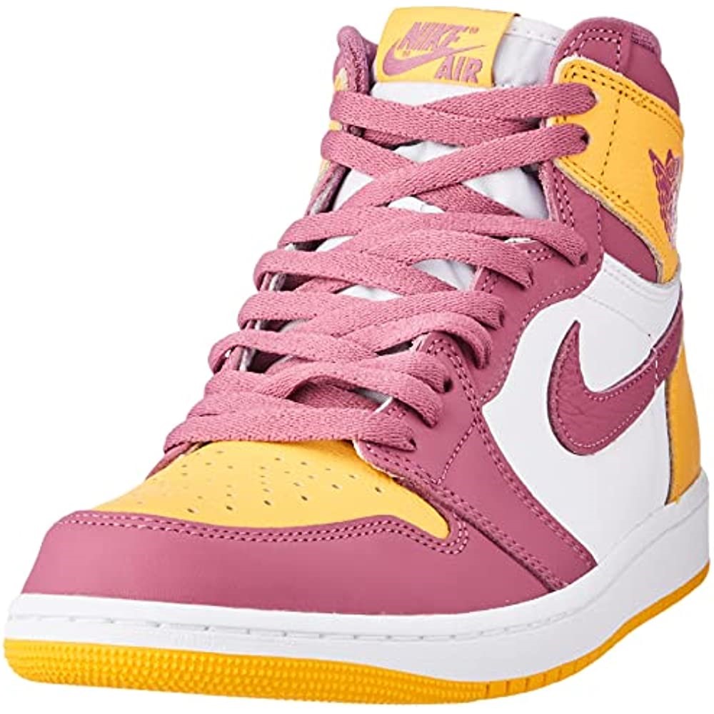 Homme Air Jordan 1 Retro High Og Rose-blanc-jaune Suisse