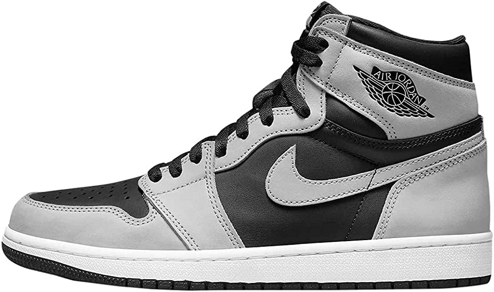 Homme Air Jordan 1 Retro High Og Shadow 2.0 Noir-smoke Gris Suisse
