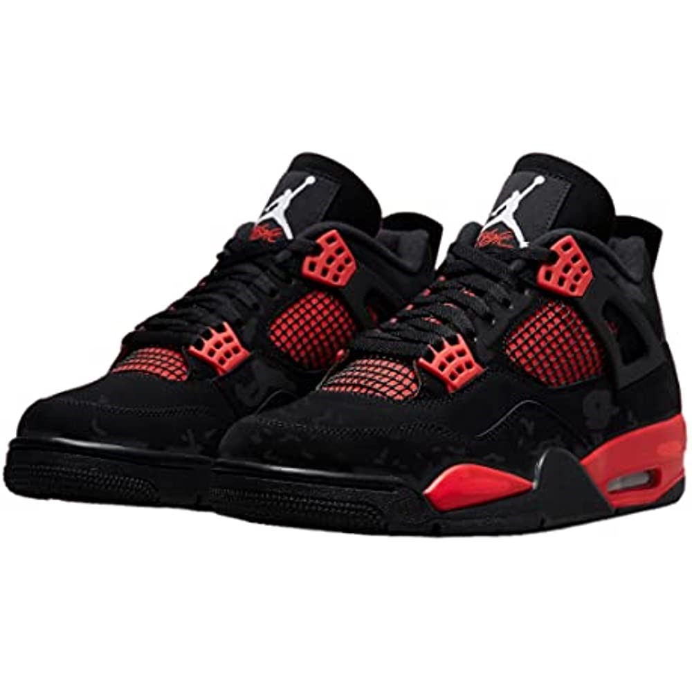 Homme Air Jordan 4 Retro Rouge Tonnerre Rouge-noir Suisse