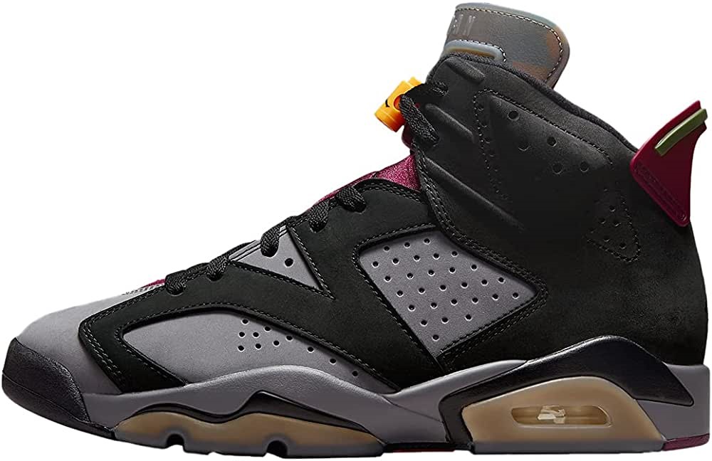 Air Jordan 6 Retro Carmine Black-light Graphite-grey Suisse