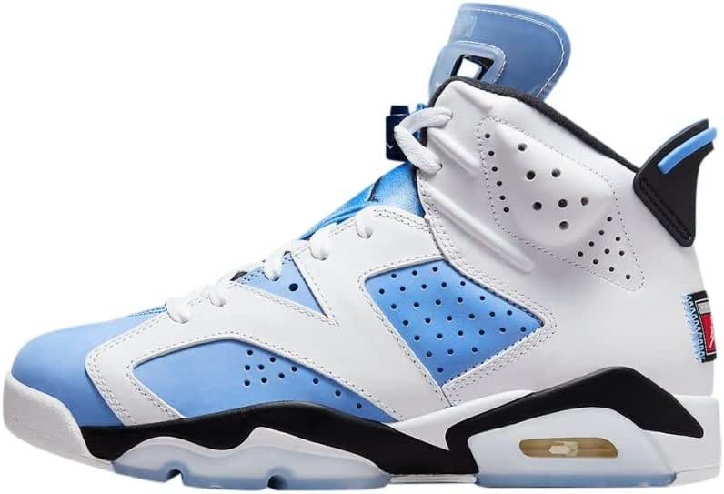 Homme Air Jordan 6 Retro Carmine University Bleu-Blanc-Noir Suisse