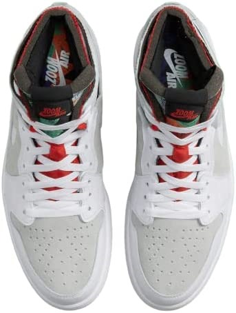Nike Air Jordan 1 High Zoom Air Cmft Daybreak Tropical Twist White-true Red-light Silver Suisse