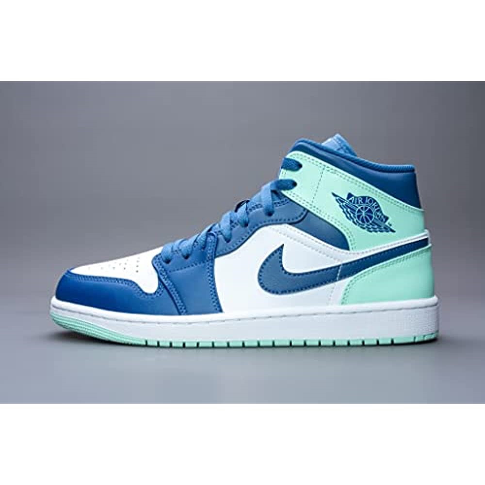 Nike Air Jordan 1 Mid Homme Sneaker Adulte Mystic Marine-menthe Mousse-blanc Suisse
