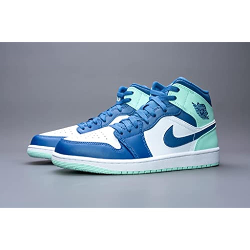 Nike Air Jordan 1 Mid Homme Sneaker Adulte Mystic Marine-menthe Mousse-blanc Suisse