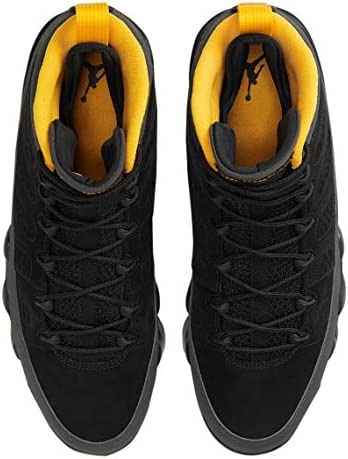 Nike Air Jordan 9 Retro North Carolina Men Black-university Gold Suisse