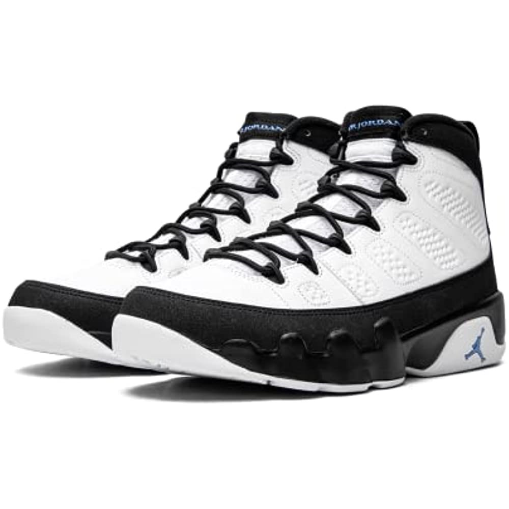 Nike Air Jordan 9 Retro North Carolina Hommes Blanc-noir-bleu Suisse