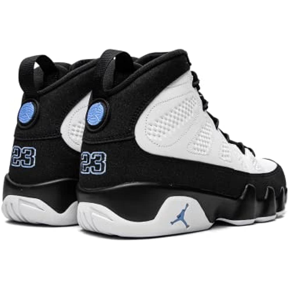 Nike Air Jordan 9 Retro North Carolina Hommes Blanc-noir-bleu Suisse