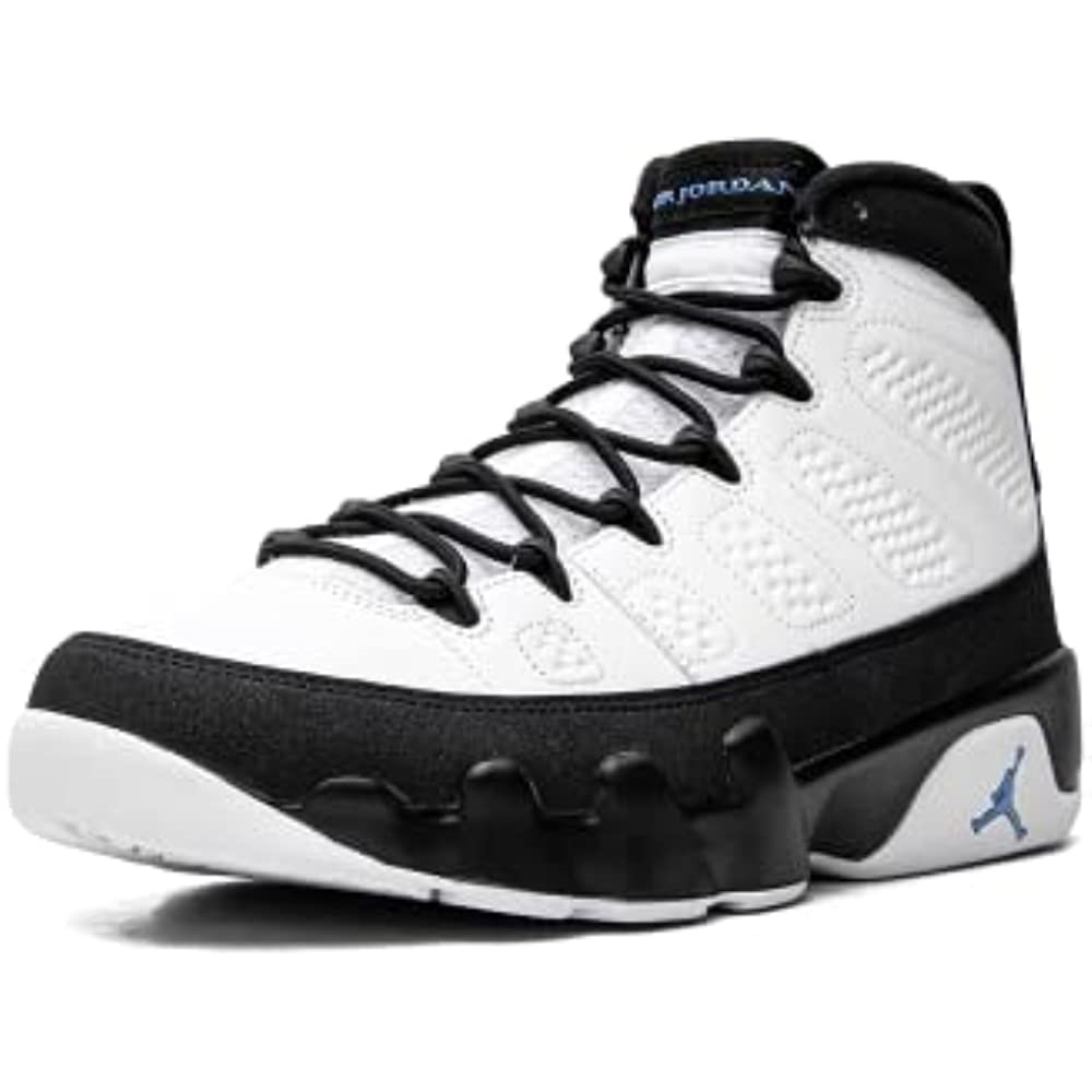 Nike Air Jordan 9 Retro North Carolina Hommes Blanc-noir-bleu Suisse