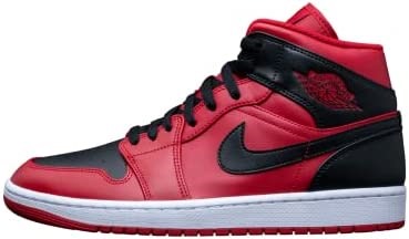 Nike Air Jordan Homme Air Jordan 1 Mid 554724 660 Gym Rouge-noir-blanc Suisse