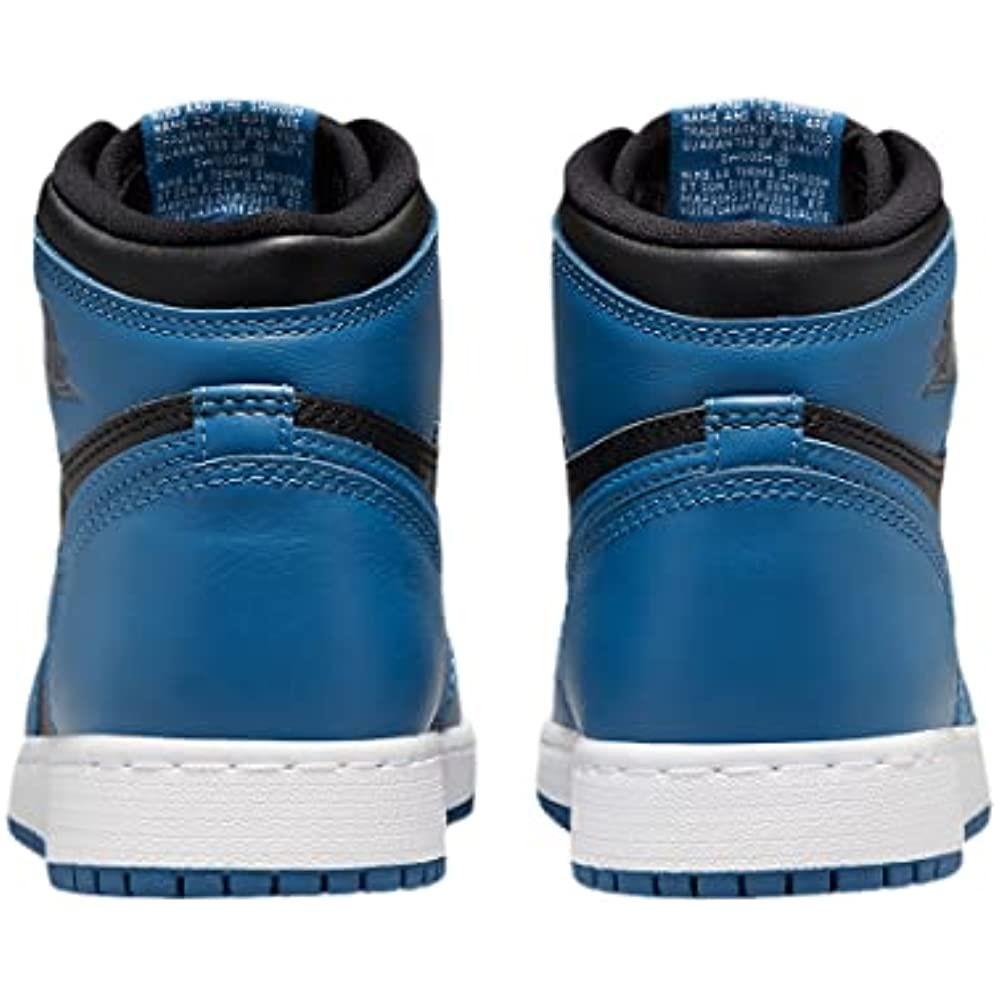 Nike Kids Air Jordan 1 Retro High Og Gs Chaussure De Basket Bleu Foncé-noir Suisse