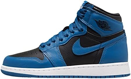 Nike Kids Air Jordan 1 Retro High Og Gs Chaussure De Basket Dark Marina Bleu-noir Suisse