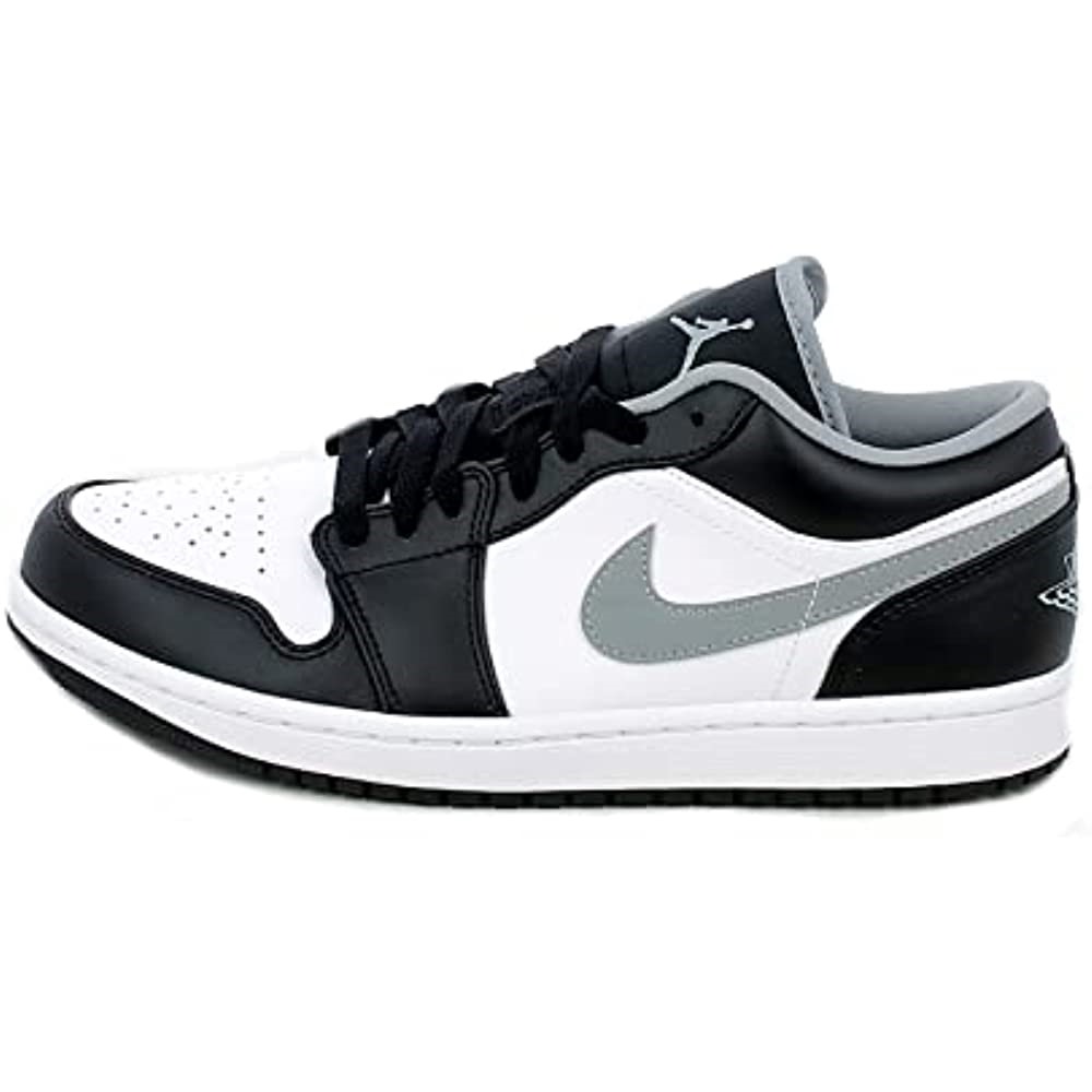Nike Air Jordan 1 Low Noir-particle Gris Noir-particle Gris-blanc Suisse