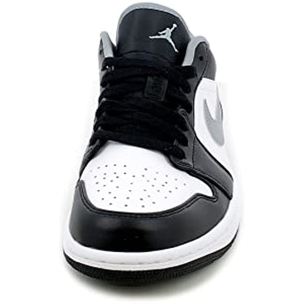 Nike Air Jordan 1 Low Noir-particle Gris Noir-particle Gris-blanc Suisse