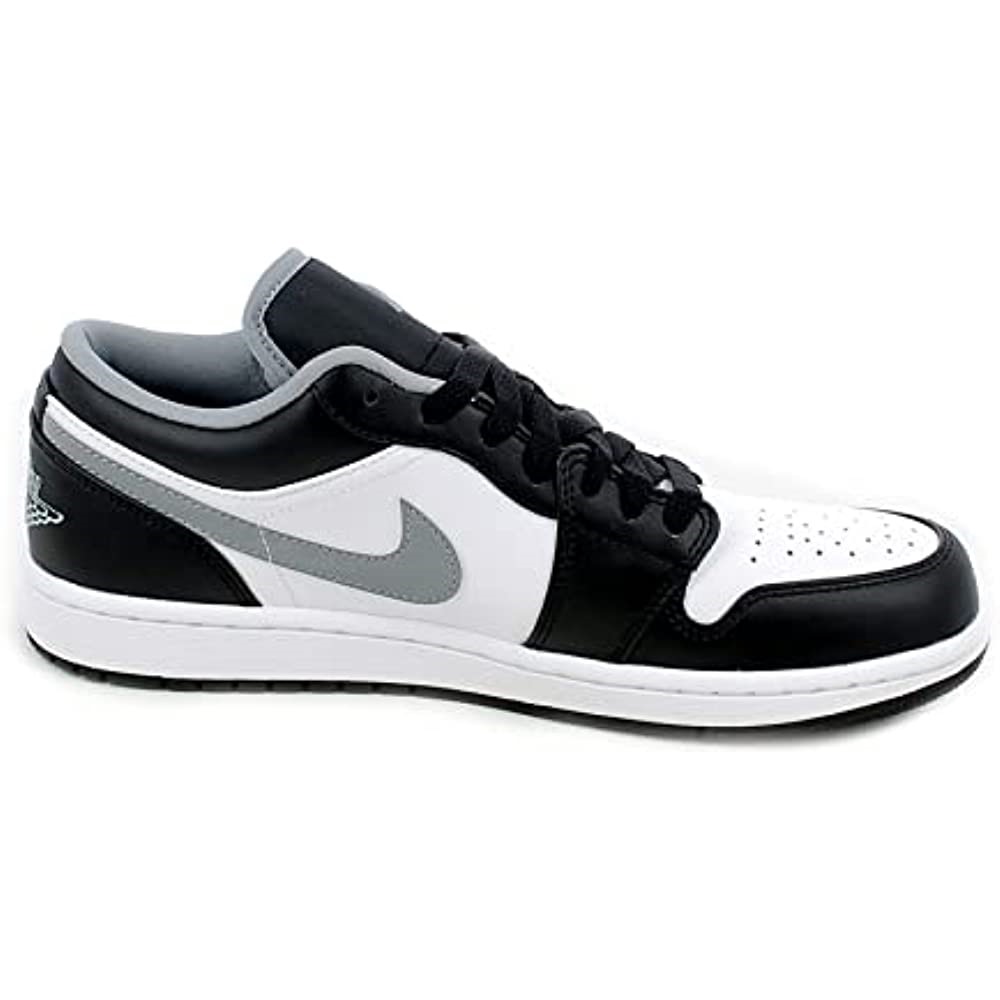 Nike Air Jordan 1 Low Noir-particle Gris Noir-particle Gris-blanc Suisse