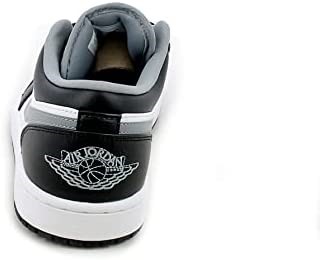 Nike Air Jordan 1 Low Black-particle Grey-white Suisse