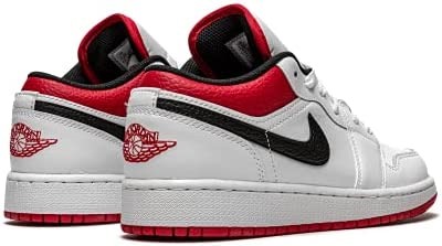 Nike Air Jordan 1 Low Gs Blanc-gym Rouge Blanc-gym Rouge-noir Suisse