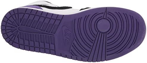 Nike Air Jordan 1 Mid Se Court Violet Daim Blanc-court Violet-noir Suisse