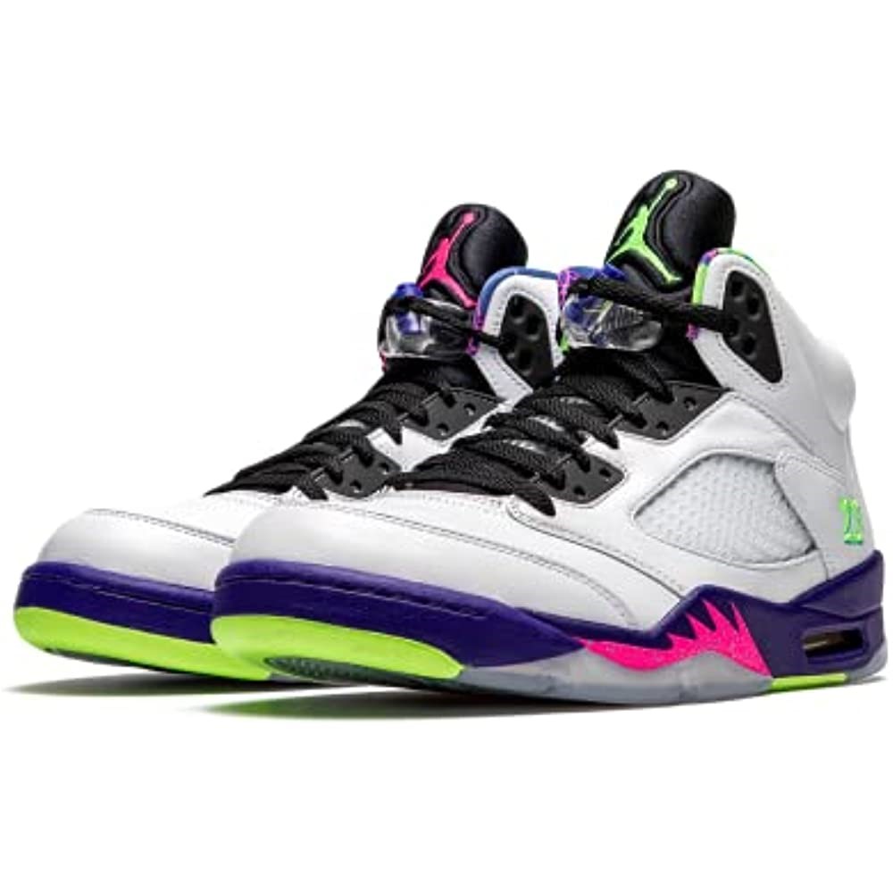 Nike Air Jordan Chaussures De Basket Homme Blanc-court Violet-rose Suisse