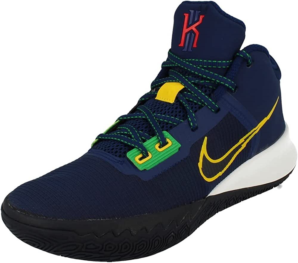 Nike Kyrie Flytrap Iv Chaussure De Basketball Air Jordan Jaune-bleu Suisse