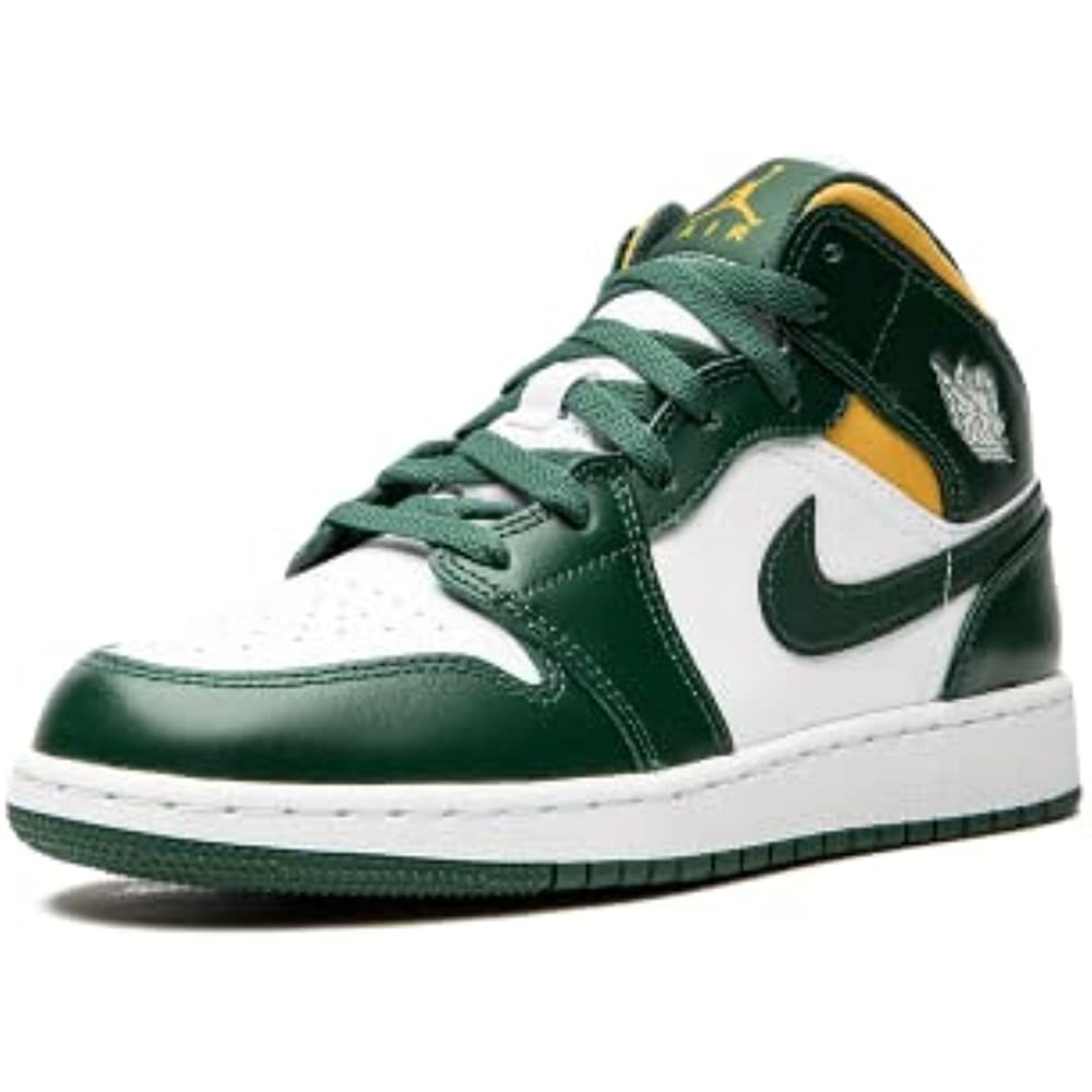 Air Jordan 1 Mid Gs 554725 371 Sonics Suisse