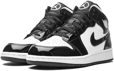 Jeune Air Jordan 1 Mid Se Gs Dd2192 001 Noir-blanc Suisse