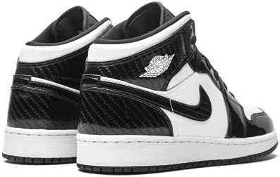 Jeune Air Jordan 1 Mid Se Gs Dd2192 001 Noir-blanc Suisse